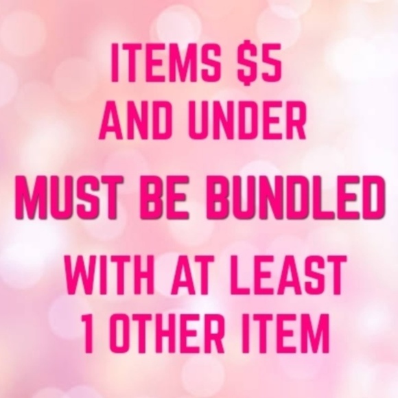 BUNDLE ONLY! Set of 5 Elastic Hair Ties Pink - Picture 2 of 2